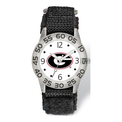 University of Georgia Kids' Fan Nylon Strap Watch