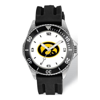 University of Iowa Men's Logo Quartz Watch