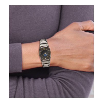 University of Kentucky Black-Plated Quartz Watch – view 3