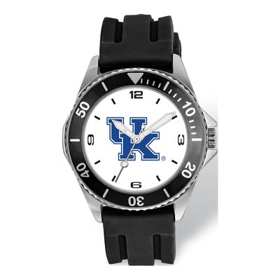 University of Kentucky Men's Silicone Strap Watch