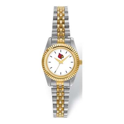 University of Louisville Two-Tone Ladies Watch – view 2