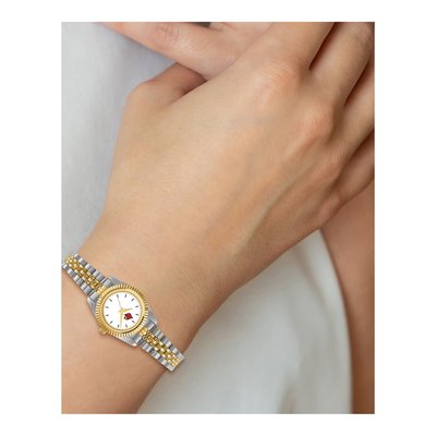 University of Louisville Two-Tone Ladies Watch – view 3