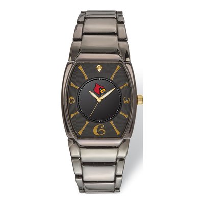 University of Louisville Black Quartz Watch – view 2