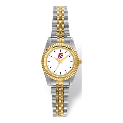 USC Trojans Two-Tone Quartz Watch for Women