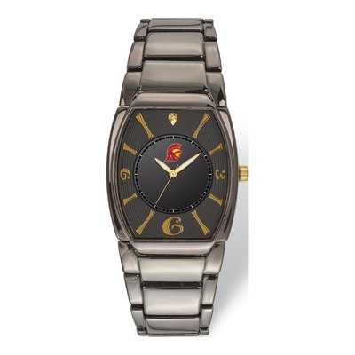 USC Trojans Black-Plated Executive Quartz Watch – view 2