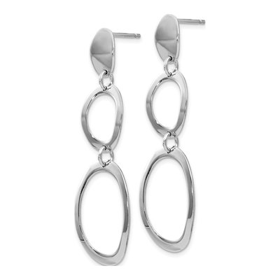 Sterling Silver Dangle Earrings – view 3