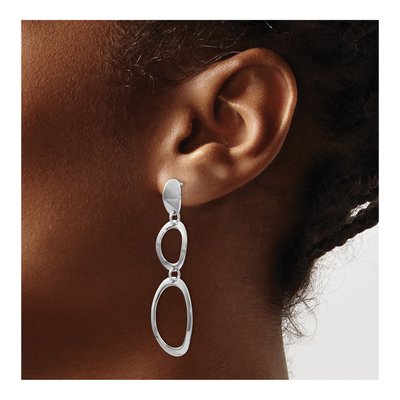 Sterling Silver Dangle Earrings – view 4