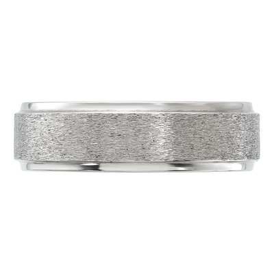 Vitalium 7mm Vitalium Flat Wedding Band – view 4