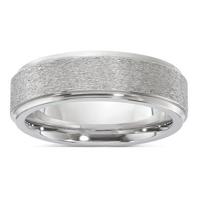 Vitalium 7mm Vitalium Flat Wedding Band