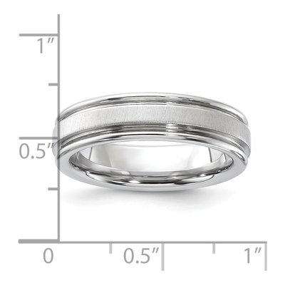 Vitalium 6mm Vitalium Center Wedding Band – view 5