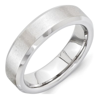 Vitalium 6mm Vitalium Grain Wedding Band