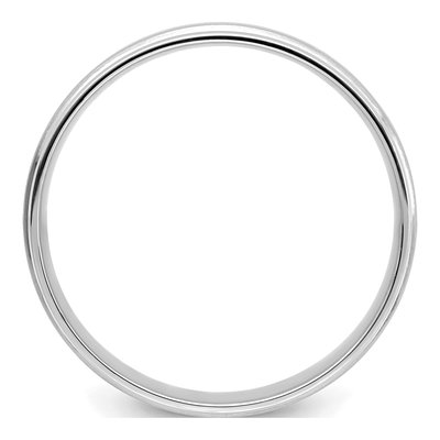 14K White Gold 6mm Comfort-Fit Wedding Band – view 2