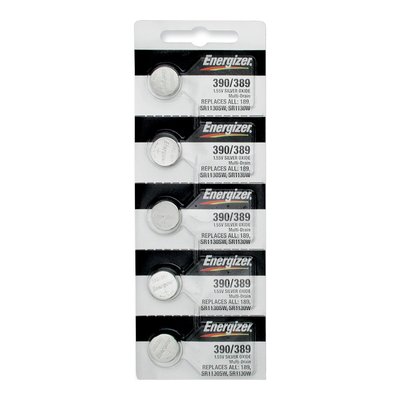 Energizer 389/390 Watch Batteries - Pack of 5