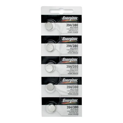 Energizer 394/380 Watch Batteries Pkg of 5