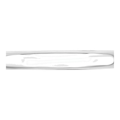 14K White Gold 3mm Domed Comfort-Fit Wedding Band – view 3