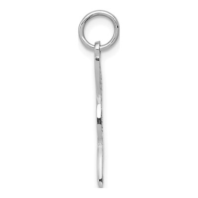 14K White Gold Cut-Out Dove Pendant – view 3