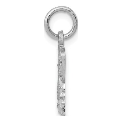 14K White Gold Butterfly Pendant – view 3