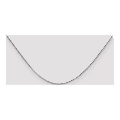 14K White Gold 0.9mm Franco Chain – view 5