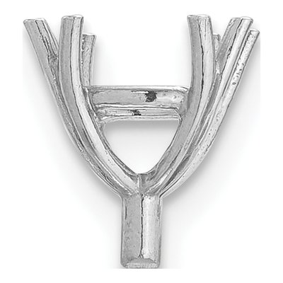 14K White Gold 4-Prong Setting Finding for
