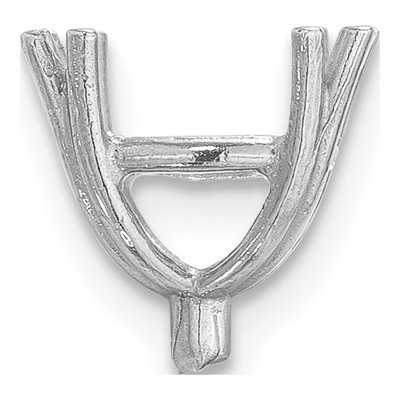 14K White Gold 2.00ct Setting Mounting – view 2
