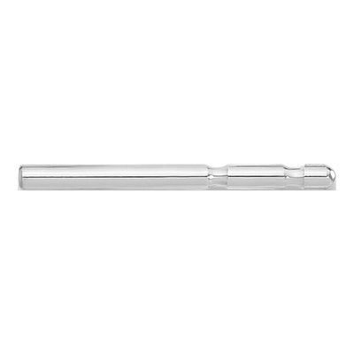14K White Gold Friction Earring Post Finding