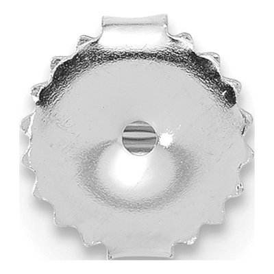 14K White Gold Friction Earring Nut Replacement