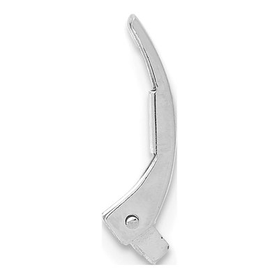 14K White Gold Leverback Replacement Spring & Joint