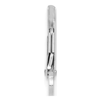 14K White Gold Leverback Replacement Component – view 2
