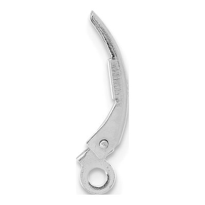 14K White Gold Leverback Replacement Component