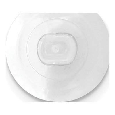 14K White Gold Silicone Slider Earring Backs, Pair – view 3
