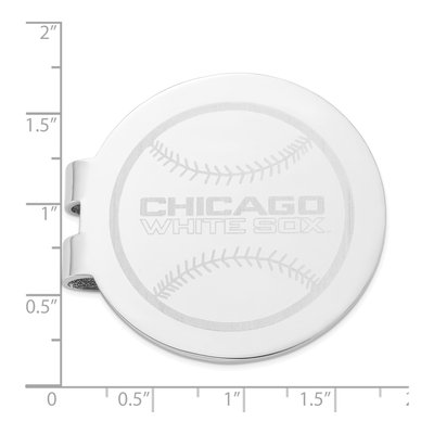 Chicago White Sox Stainless Steel Money Clip – view 3