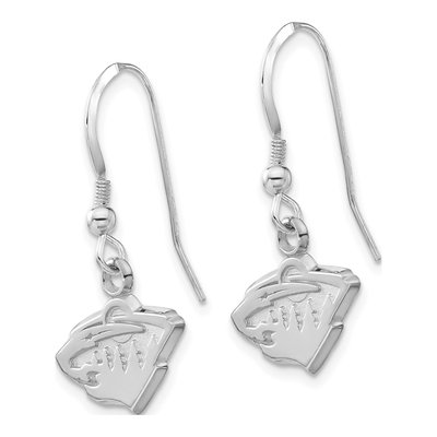Minnesota Wild Sterling Silver Dangle Earrings – view 2