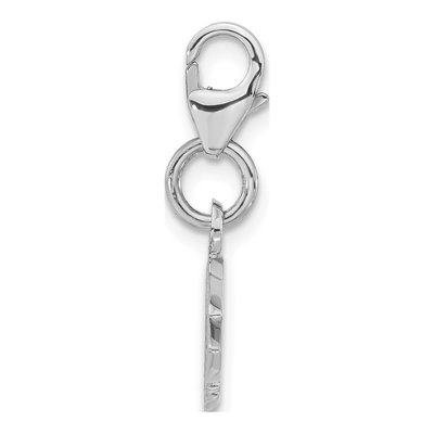 Sterling Silver Minnesota Wild Logo Charm – view 2