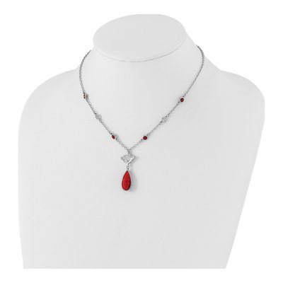 Minnesota Wild Brass Crystal Clear Necklace – view 3