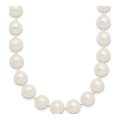 14K Yellow Gold Freshwater Cultured Pearl Near-Round Necklace