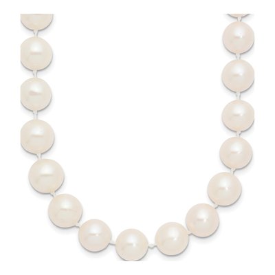14K Yellow Gold Freshwater Cultured Pearl Near-Round Necklace