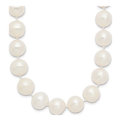 14K Yellow Gold Freshwater Cultured Pearl Near-Round Necklace