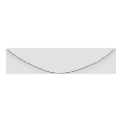 14K White Gold 0.7mm Rope Chain – view 4