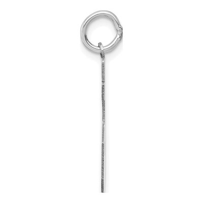 14K White Gold Number 85 Pendant – view 2