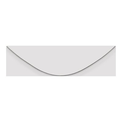 14K White Gold 0.8mm Round Snake Chain – view 4