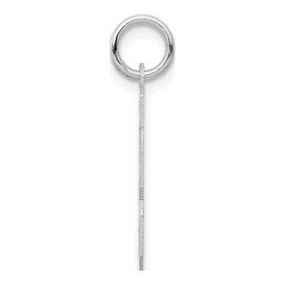 14K White Gold Small Number 23 Charm – view 3