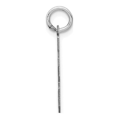 14K White Gold Number 33 Charm – view 2