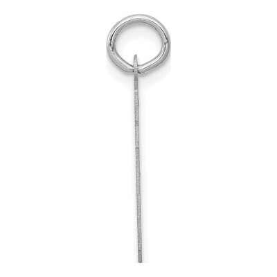 14K White Gold Number 39 Charm – view 2