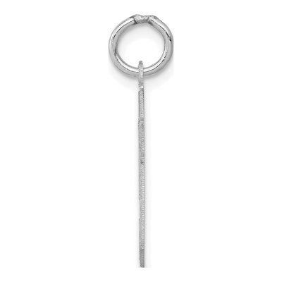 14K White Gold Small Number 59 Pendant – view 2