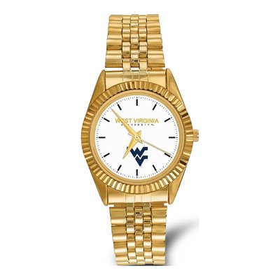 West Virginia University Men's Gold-Tone Watch – view 3