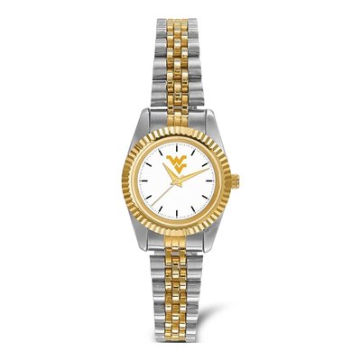 WVU Ladies Two-Tone Quartz Watch – view 3