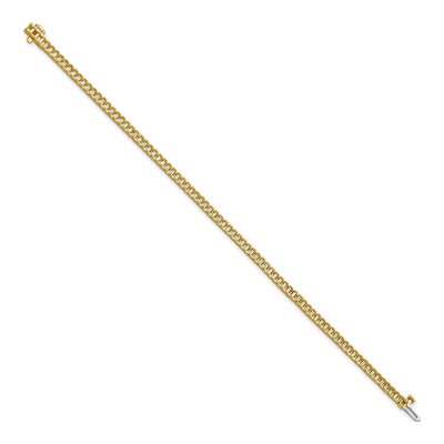 14K Yellow Gold 4 ct tw Tennis Bracelet Mounting – view 2