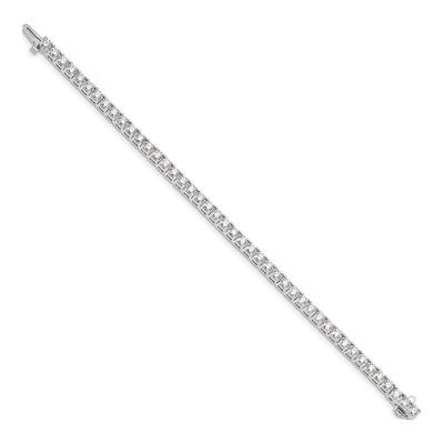 14K White Gold 6.6 ct tw Diamond Tennis Bracelet – view 2