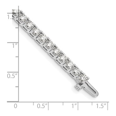 14K White Gold 6.6 ct tw Diamond Tennis Bracelet – view 4