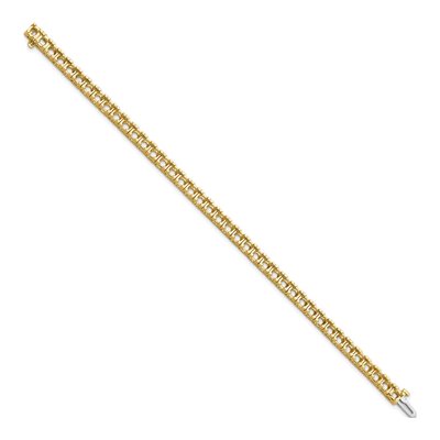 14K Yellow Gold 10.8 ct tw Tennis Bracelet Mounting – view 2